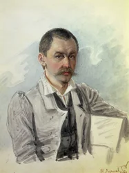 Portrait of M. Lunin (1787-1845) Peter Prison